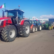 Protesta - trattori - Italia